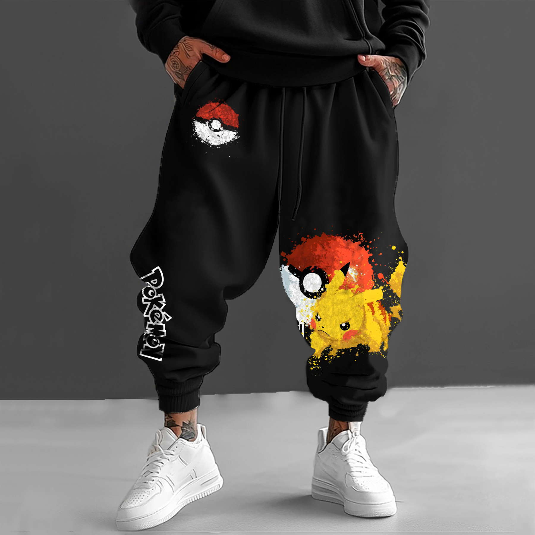 Unisex Casual Anime Streetwear Pants-AnimeClothe