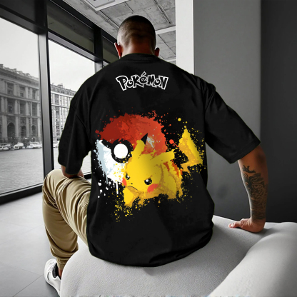 Unisex Anime Inspired Vintage T-Shirt-AnimeClothe