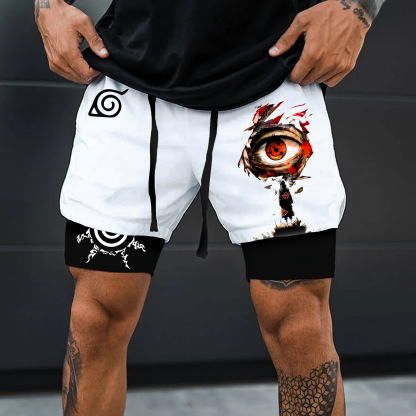 Unisex  Casual Anime Streetwear Shorts-AnimeClothe