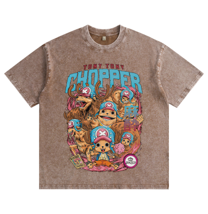 One Piece Tony Tony Chopper Washed T-shirt