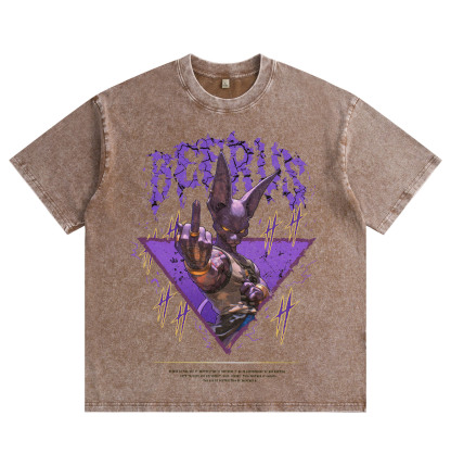Dragon Ball Beerus Washed T-shirt