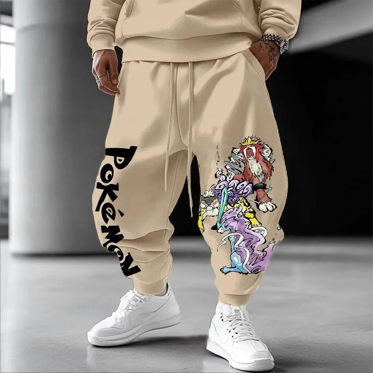 Pokémon Unisex Anime Rayquaza Pants