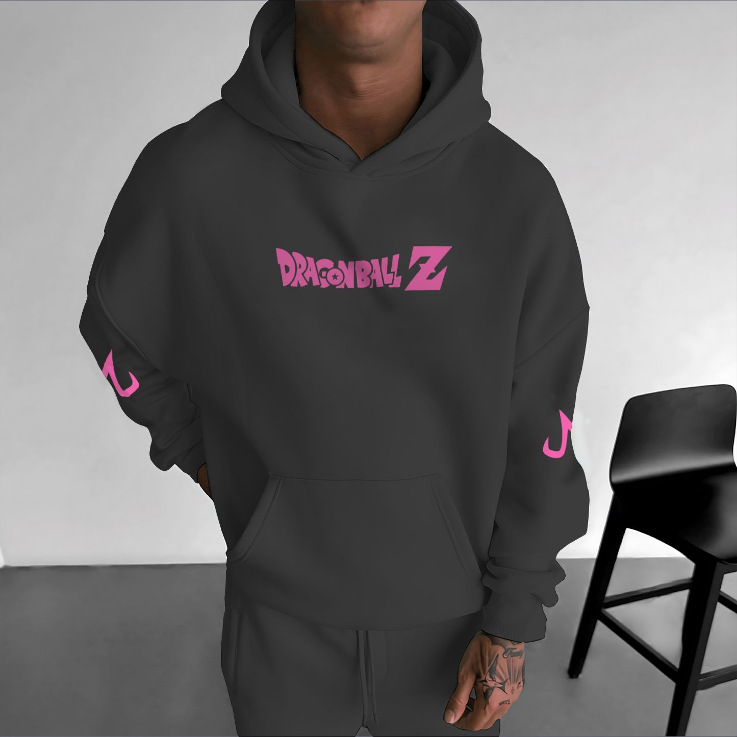 Unisex Anime Graphic Streetwear Hoodie