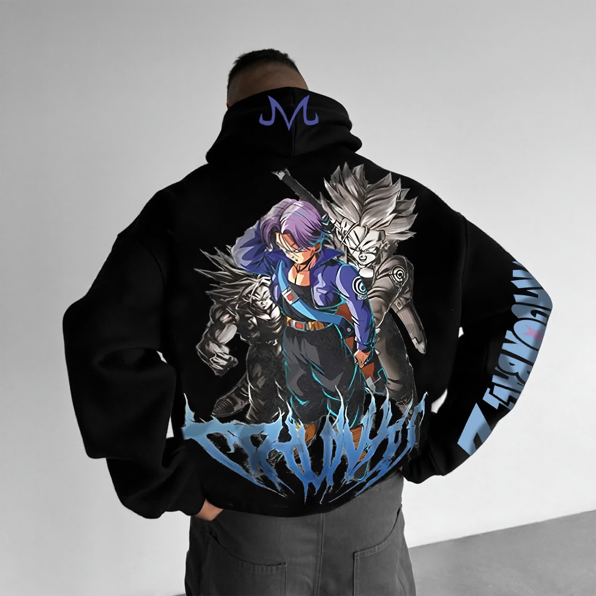 Unisex Anime Graphic Streetwear Vintage Hoodie-AnimeClothe