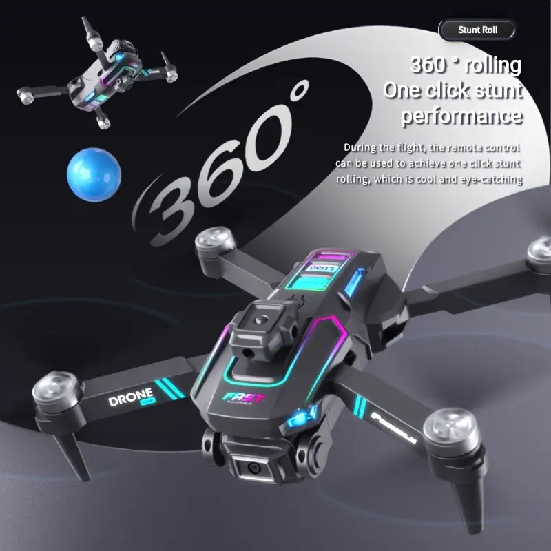 🚁 【Dron z podwójnym aparatem FACEGLE z przepływem optycznym】 — początkujący w ciągu kilku sekund zamieniają się w mistrzów fotografii lotniczej! Odblokuj Bożą perspektywę jednym kliknięciem, lataj bezpiecznie i bez awarii!