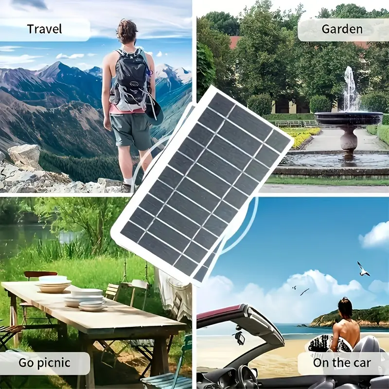 🔋 Przenośny panel ładowania słonecznego |. Niezbędna zewnętrzna stacja energetyczna 🌞