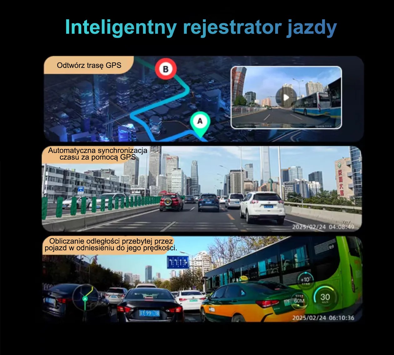 Kamera samochodowa Garmin G980 AI sterowana głosem z czterema kamerami, panoramicznym widokiem 360°, noktowizorem 4K Ultra HD i śledzeniem GPS