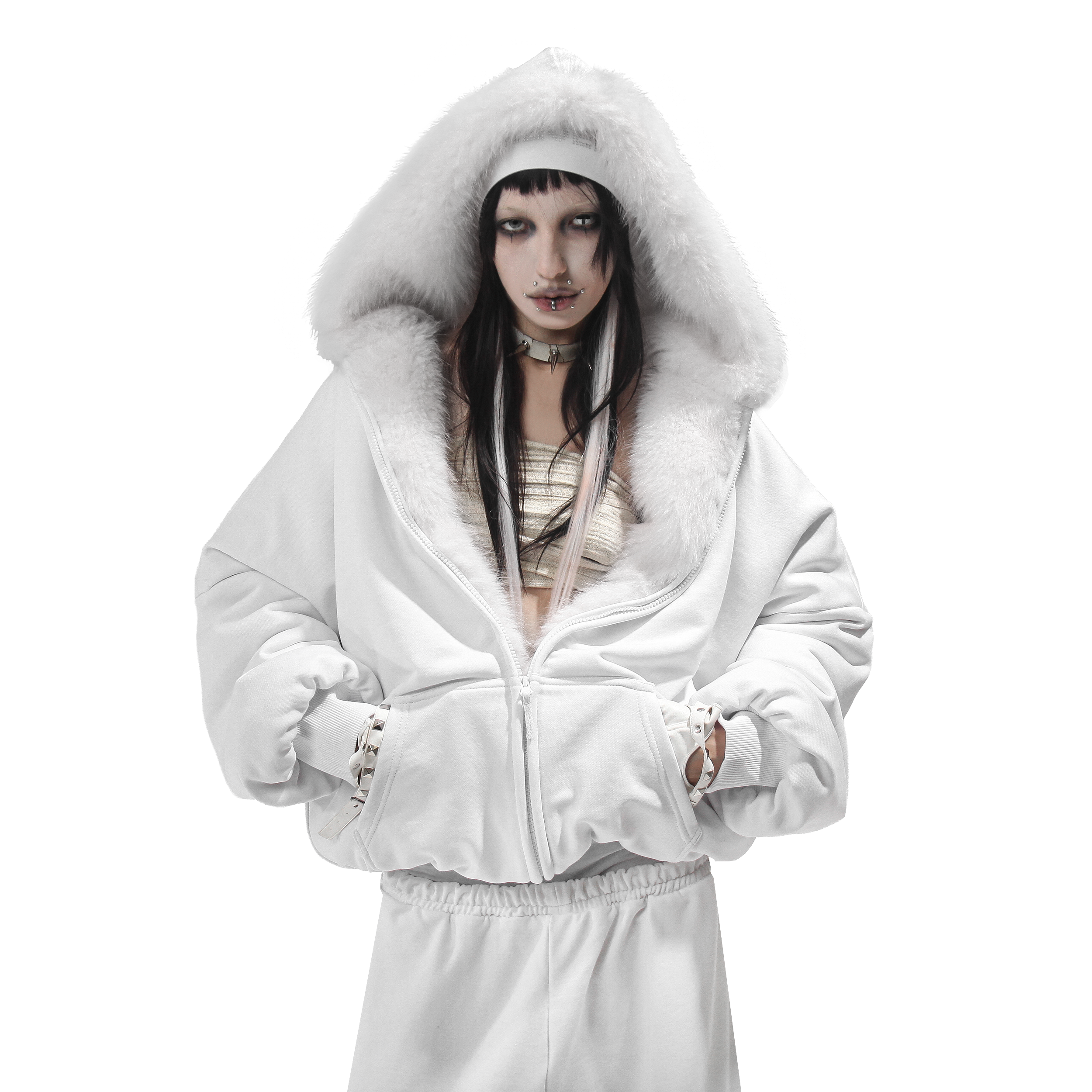 Reversible Fur Bomber