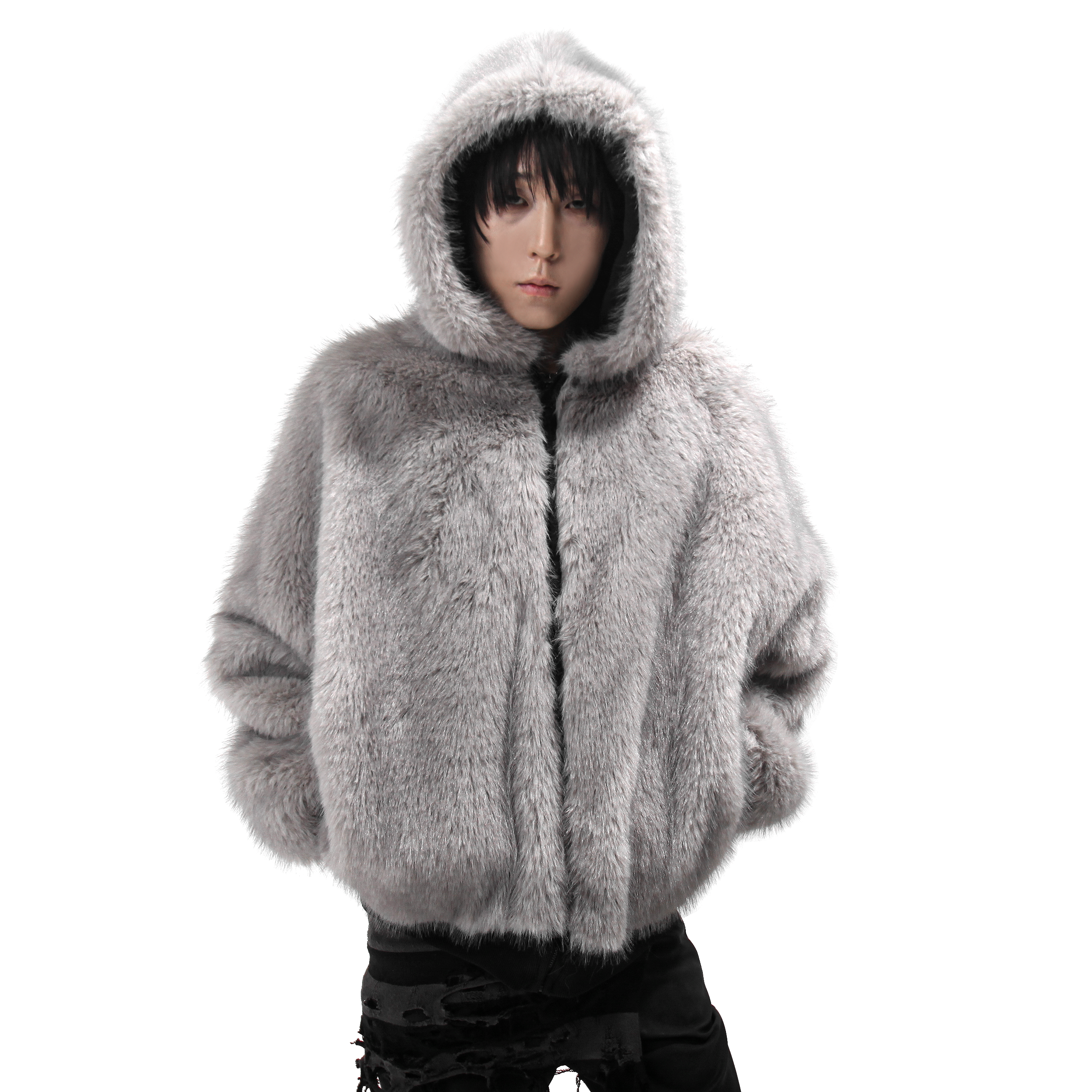 Reversible Fur Bomber
