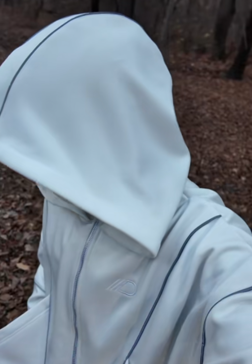 Reflective Zip Hoodie