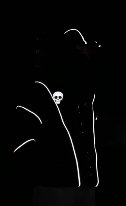 Reflective Zip Hoodie