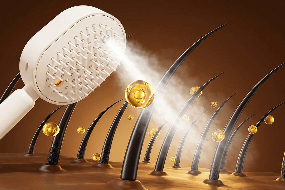 Multi-Function Massage Mist Comb