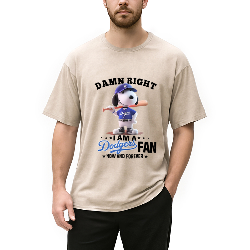 Dodgers Baseball Vintage Washed T-Shirt