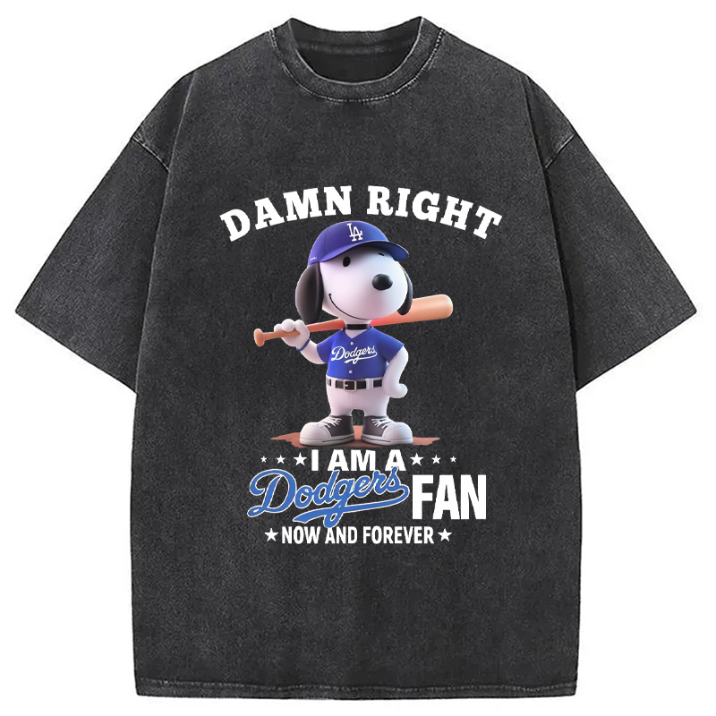 Dodgers Baseball Vintage Washed T-Shirt