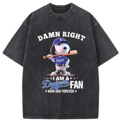 Dodgers Baseball Vintage Washed T-Shirt