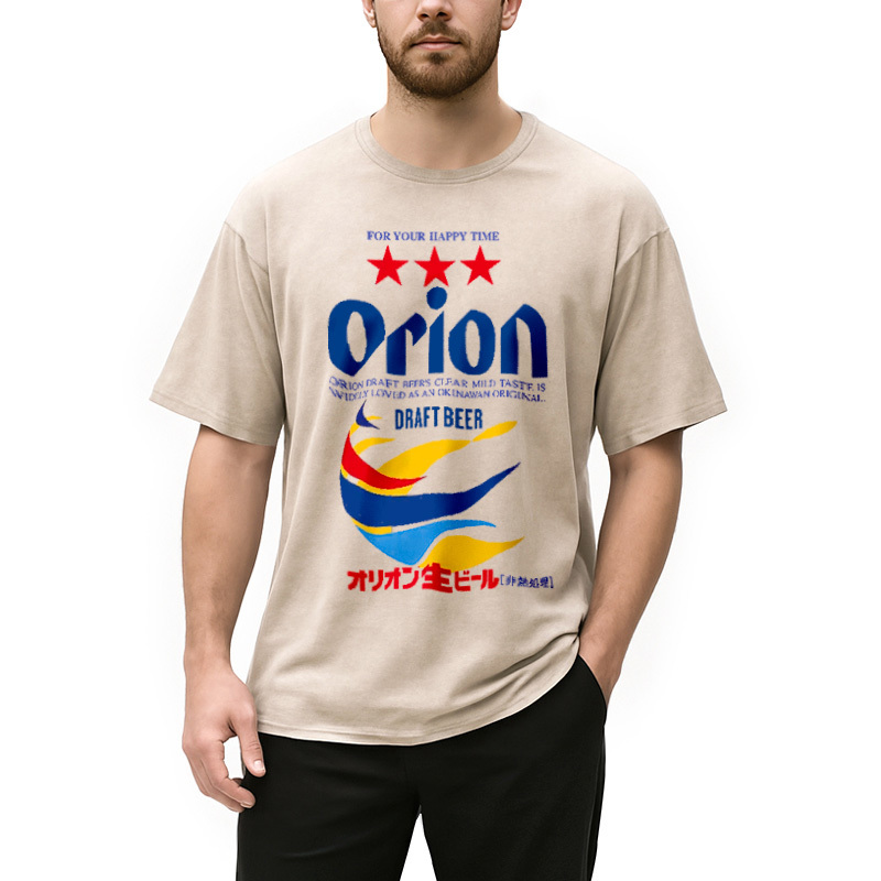 Orion Beer Vintage Japanese Washed T-Shirt