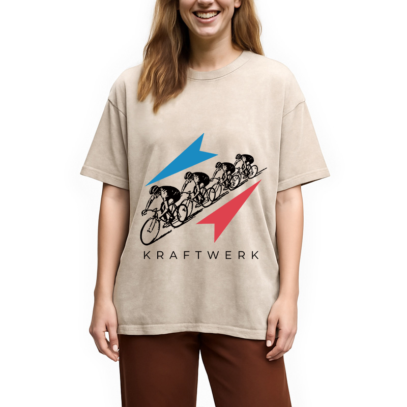Kraftwerk Tour de France Washed T-Shirt