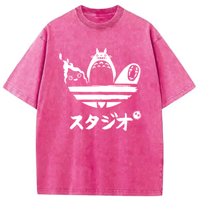 Ghibli Vintage Japanese Washed T-Shirt