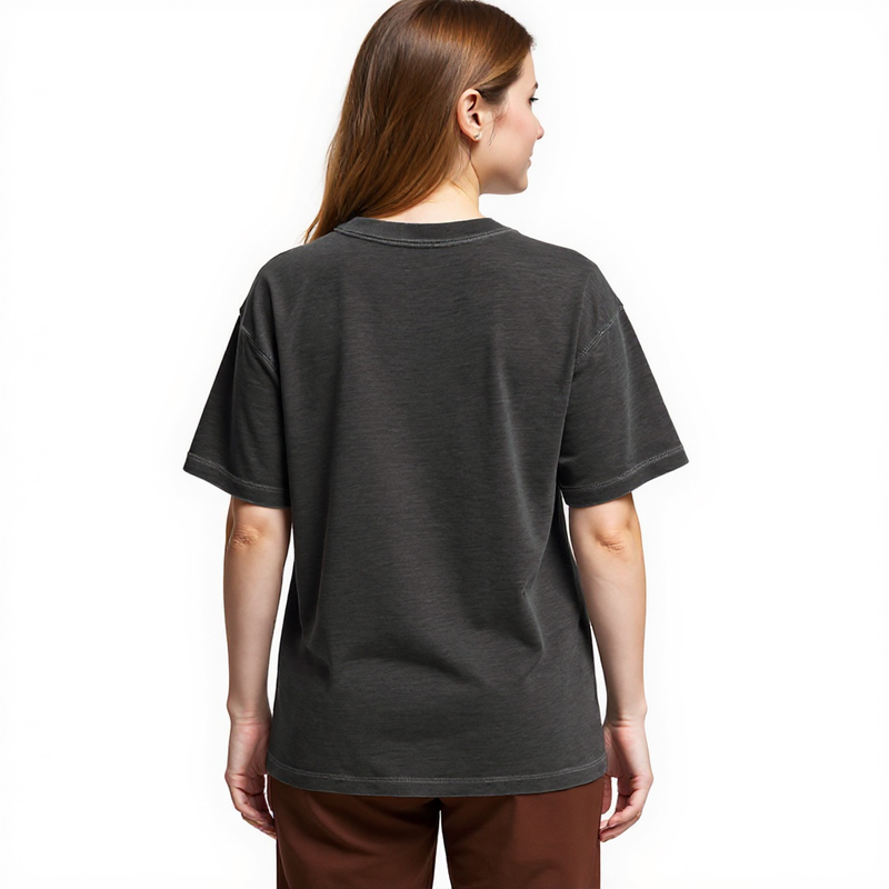 Watermelon Fish Gradient Washed T-Shirt