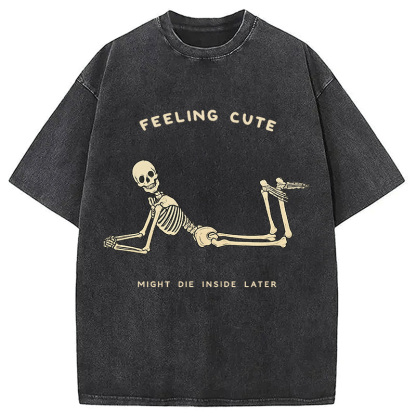 We Shall See Washed T-Shirt