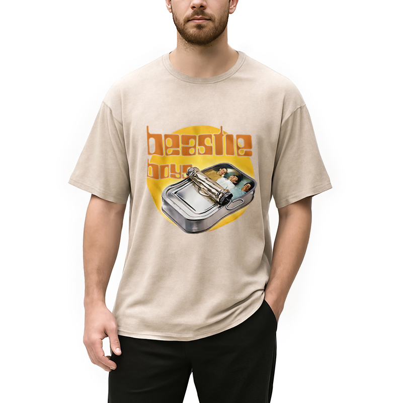 Hello Nasty Beastie Boys Hiphop Washed T-Shirt