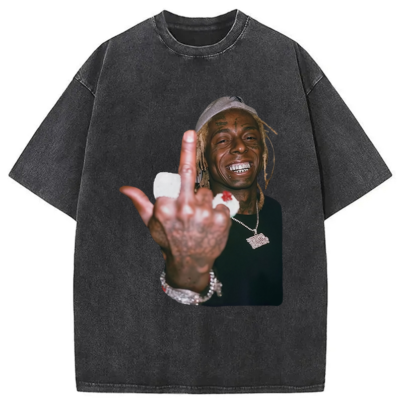 North America Tour Lil Wayne Washed T-Shirt