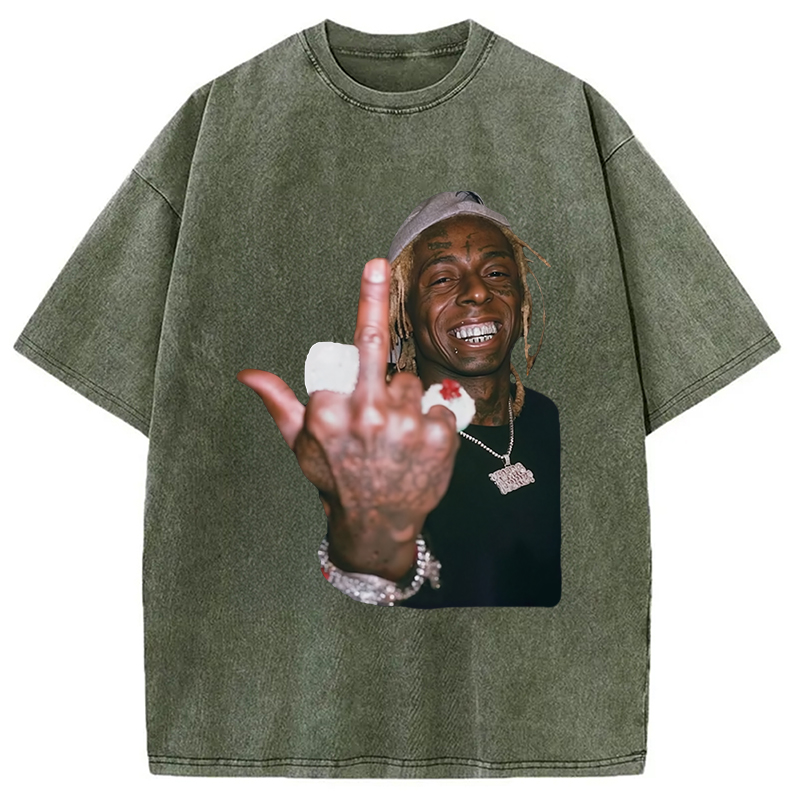 North America Tour Lil Wayne Washed T-Shirt