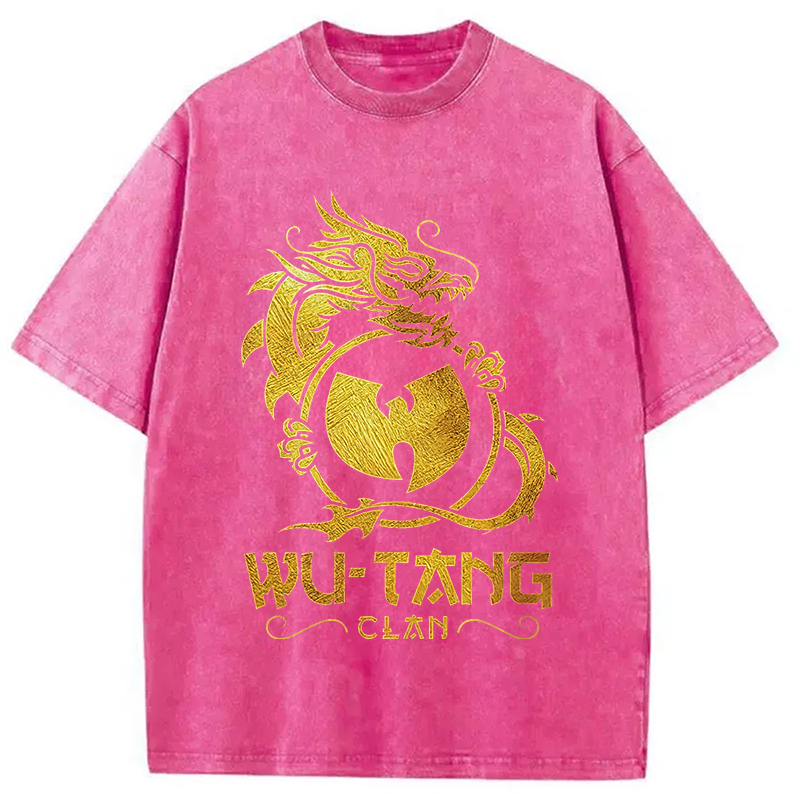 Wu Tang Clan Dragon Washed T-Shirt