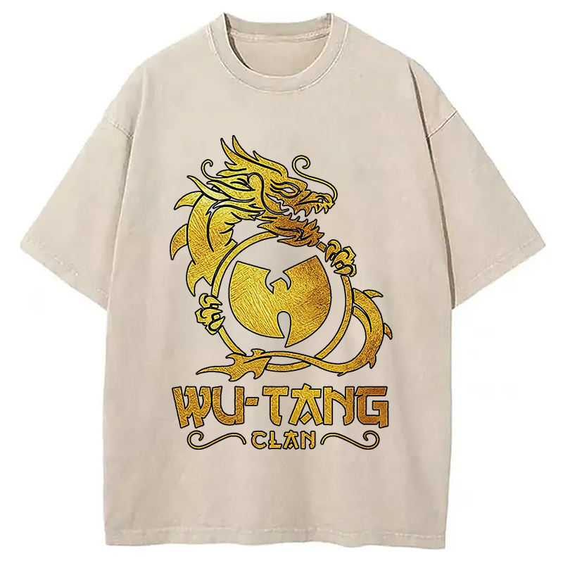 Wu Tang Clan Dragon Washed T-Shirt