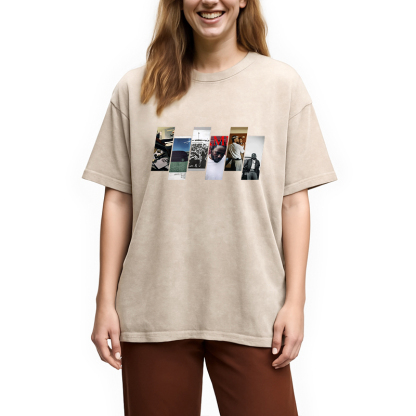 Kendrick Lamar Albums Washed T-Shirt