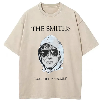 The Smiths Louder Than Bombs Washed T-Shirt