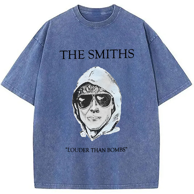The Smiths Louder Than Bombs Washed T-Shirt