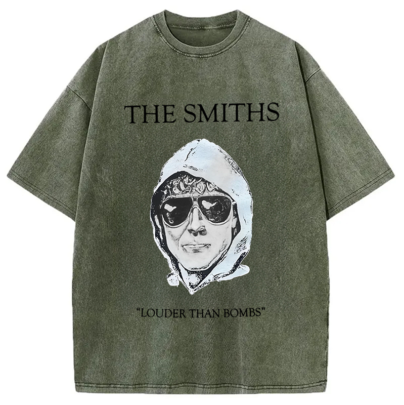 The Smiths Louder Than Bombs Washed T-Shirt