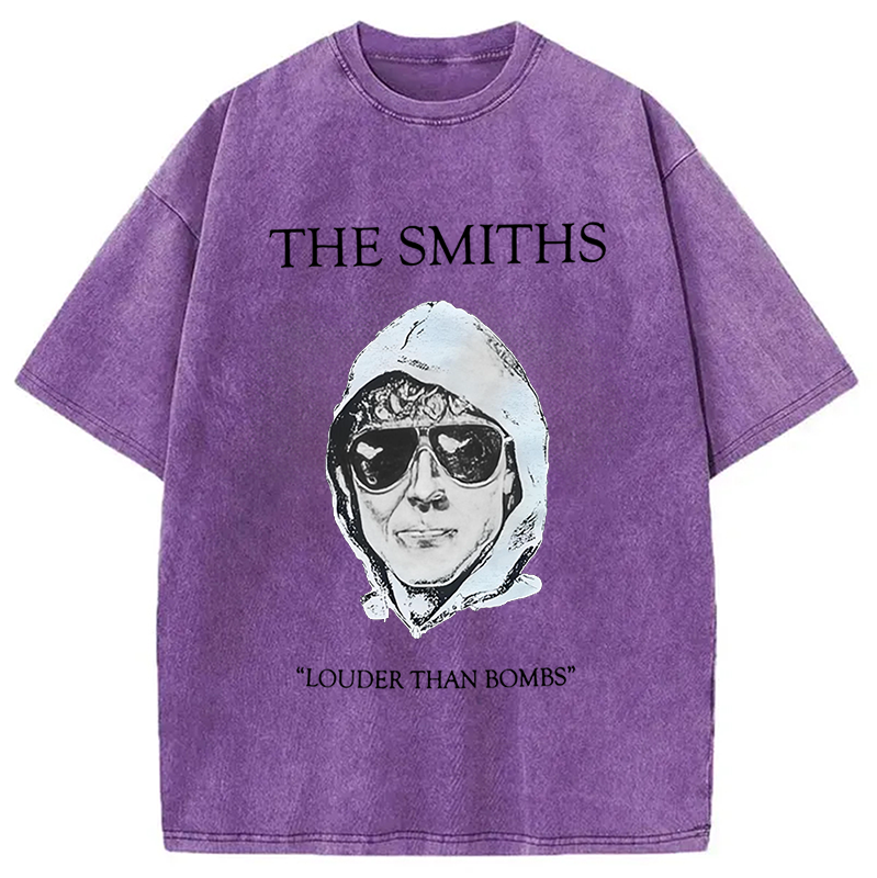 The Smiths Louder Than Bombs Washed T-Shirt