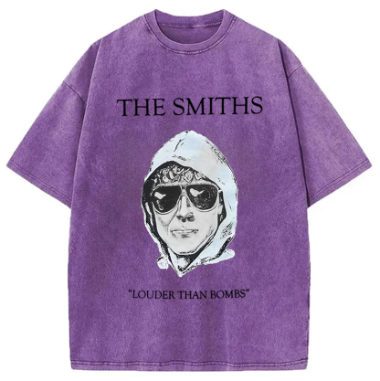 The Smiths Louder Than Bombs Washed T-Shirt