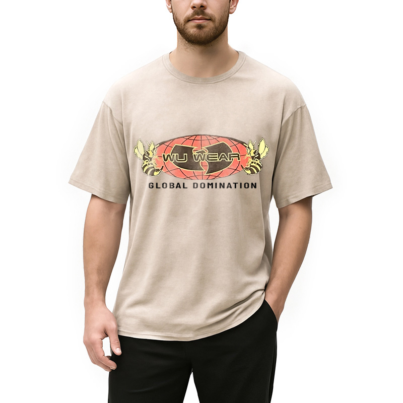 Vintage 90s Wu Wear Wu Tang Washed T-Shirt