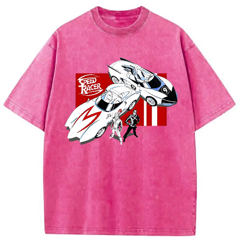 Speed Racer Vintage Japanese Washed T-Shirt