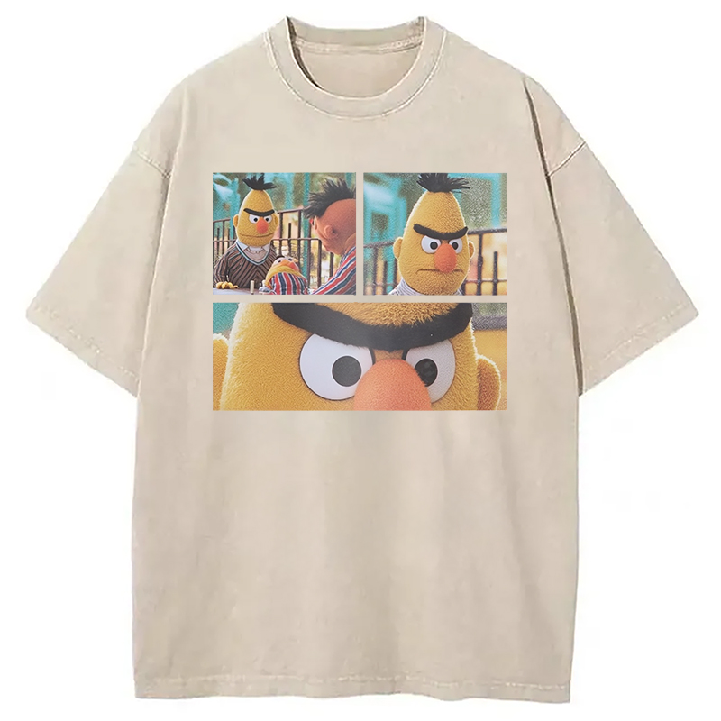 Angry Bert Washed T-Shirt
