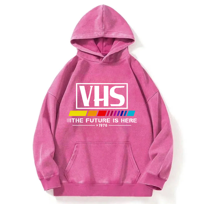 VHS 1976 Vintage Washed Hoodie
