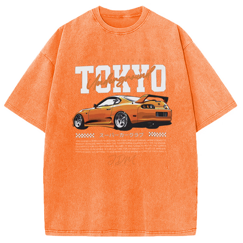 Tokyo JDM Style Car Washed T-Shirt