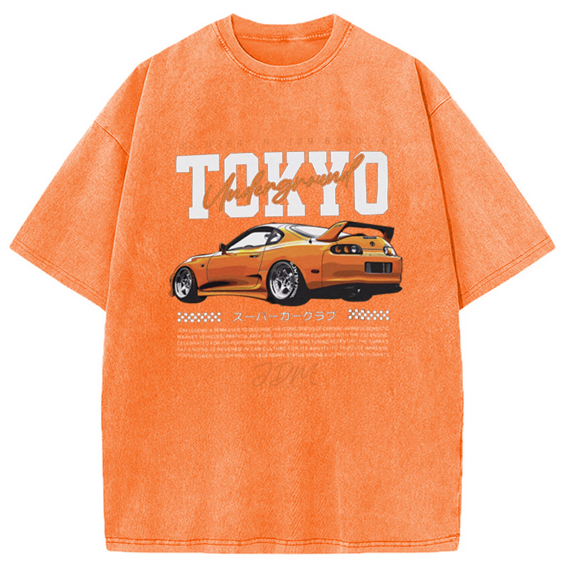 Tokyo JDM Style Car Washed T-Shirt