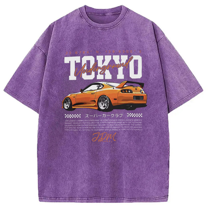 Tokyo JDM Style Car Washed T-Shirt