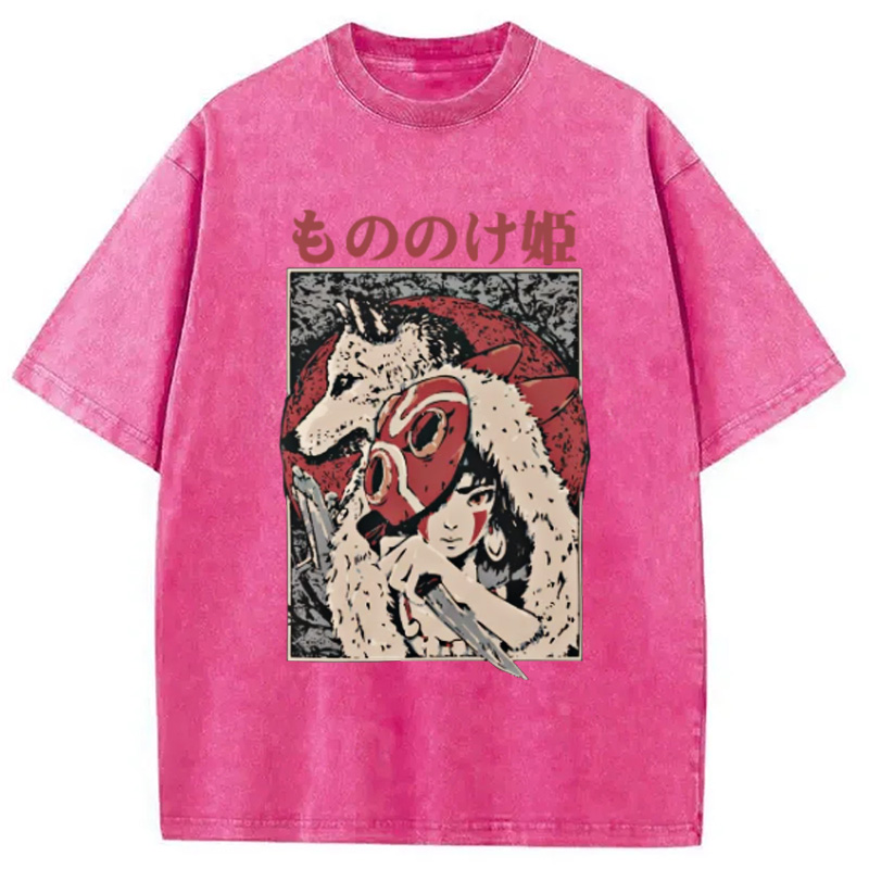 Princess Mononoke Washed T-Shirt