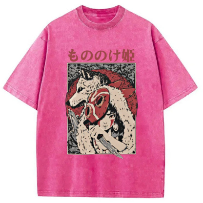 Princess Mononoke Washed T-Shirt