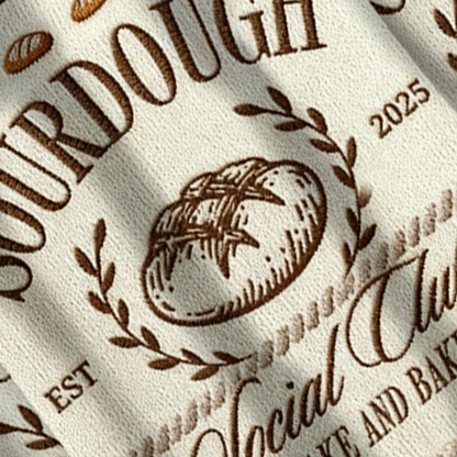 Baddiecat Sourdough Bread Baking Countryside Ugly Sweatshirt