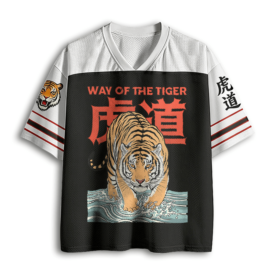 Tokyoviva Japanese Tiger Road Mesh Jersey
