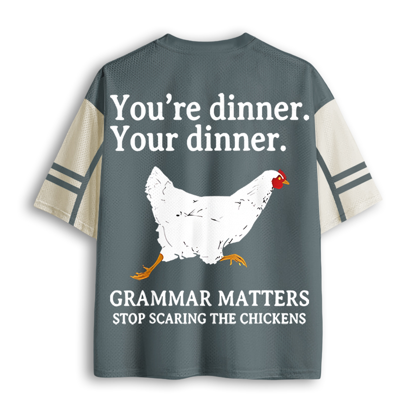 Baddiecat Scare Chickens Mesh Jersey