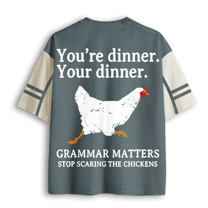 Baddiecat Scare Chickens Mesh Jersey