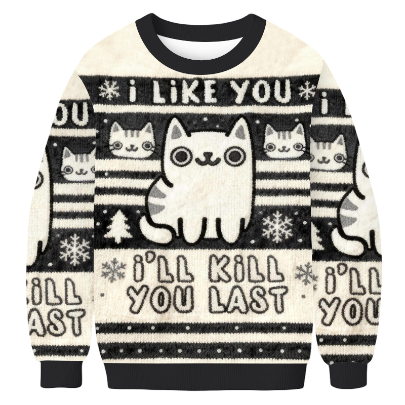 Tokyoviva Cats And Humans Have A Love-hate Relationship Christmas Ugly
