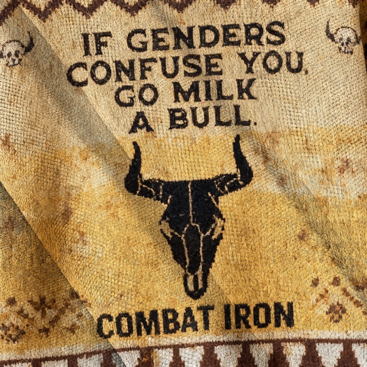 Baddiecat If Genders Confuse You Go Milk A Bull Christmas Ugly Sweatshirt